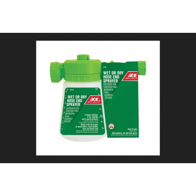 Ace Wet or Dry Hose End Sprayer 36 oz.   